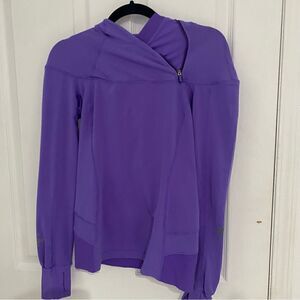 Lululemon Quarter Zip Vented Athletic Sweater Womens Size XS